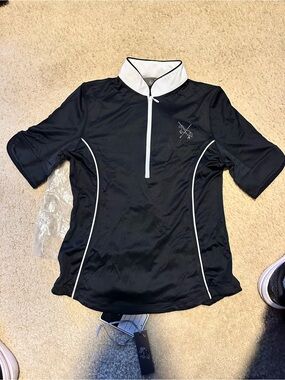 Goode Rider Premium Show Shirt with White Trim